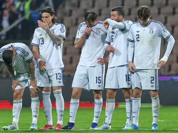 Four-Time Champion Italy to Miss Third Consecutive World Cup