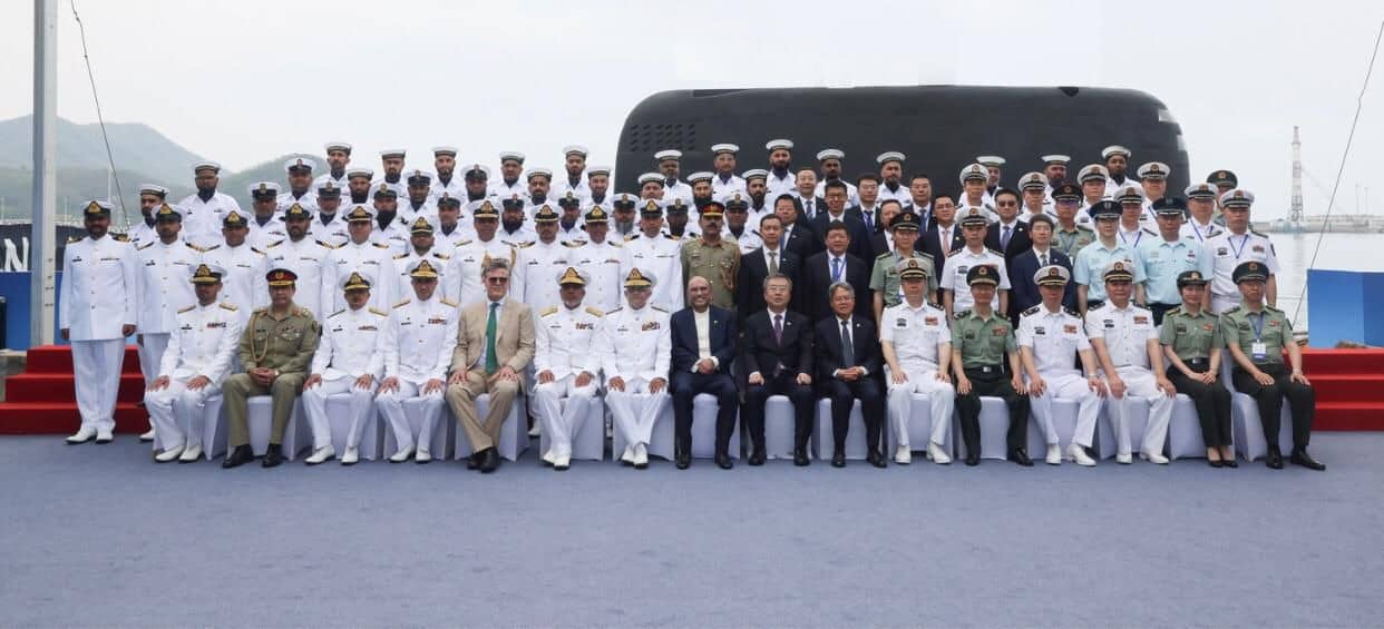 Pakistan Navy Commissions First Hangor-Class Submarine in China