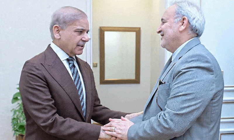 Iran’s Envoy Meets PM Shehbaz Sharif