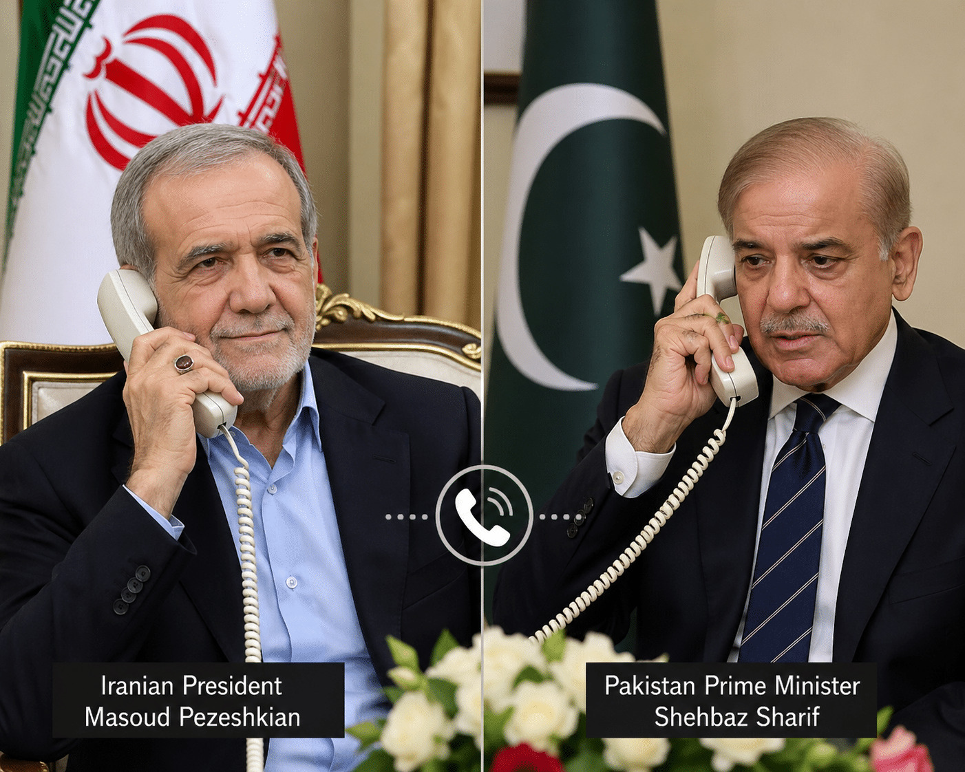 Iran will not join talks under any pressure, Iranian President talks with Prime Minister Shahbaz Sharif
