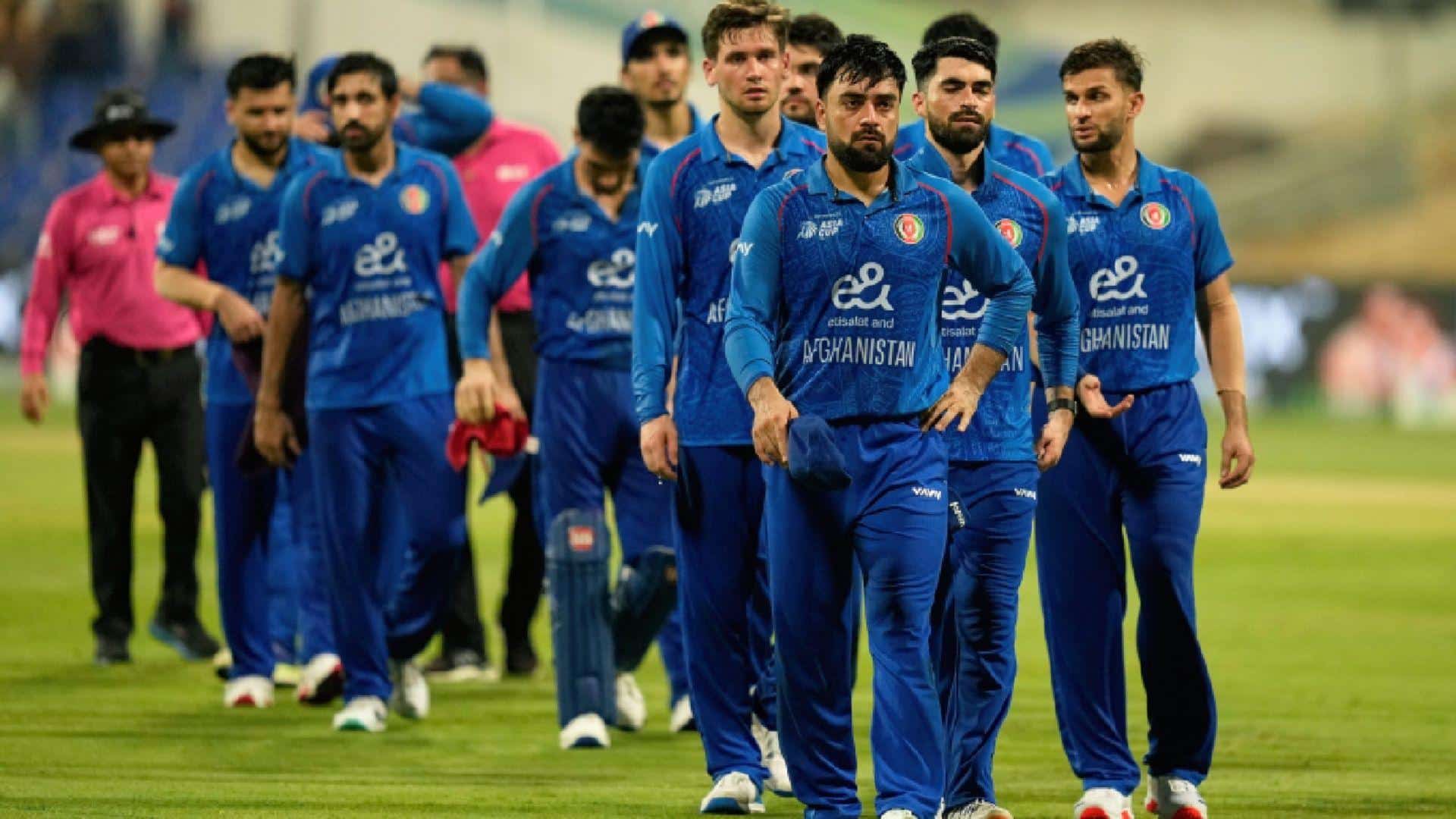 Afghan cricket team suffers major setback as key country refuses to play