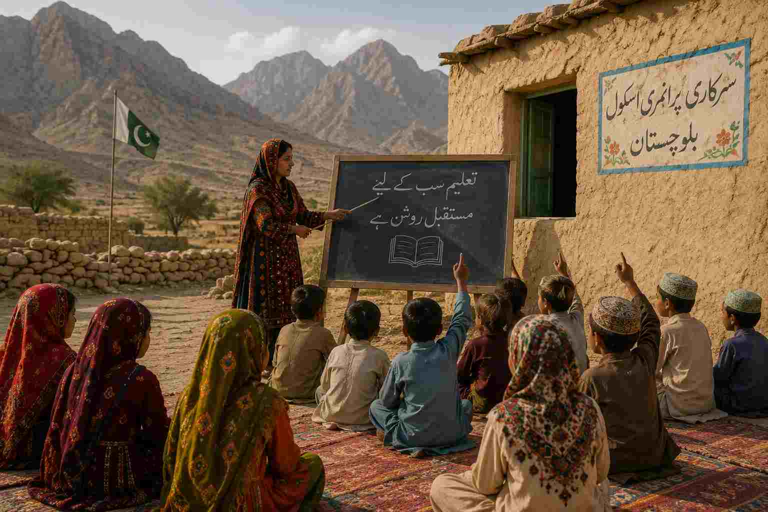 Education Reforms in Balochistan Reduce School Dropout Rate Significantly
