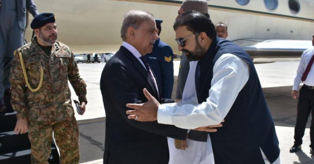 PM Shehbaz Sharif to Chair Security, Development Meetings in Quetta Today