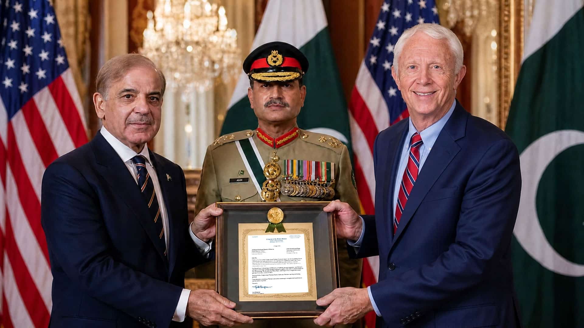 US Congressman Lauds PM Shehbaz, CDF Asim Munir Over Peace Talks Role