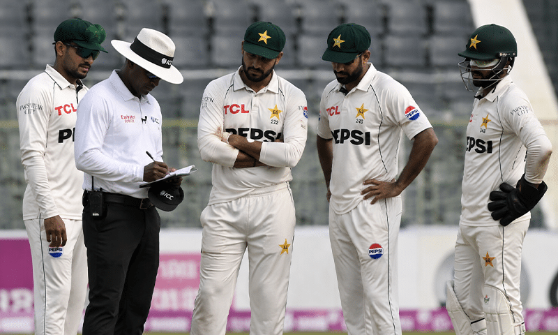 Dhaka Test: ICC Cuts Pakistan WTC Points for Slow Over Rate Against Bangladesh