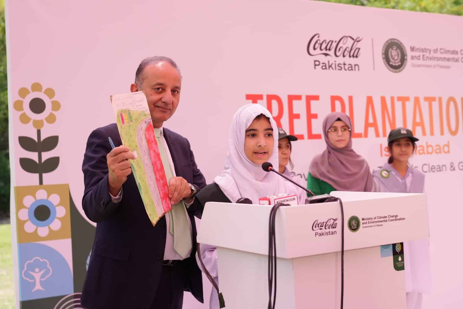 Coca-Cola Pakistan Plants 5,000 Trees Under Green Pakistan Programme