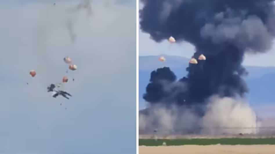 Two US Navy Fighter Jets Crash Mid-Air at Idaho Air Show