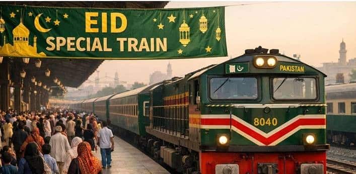 Pakistan Railways to Run Three Special Eid Trains