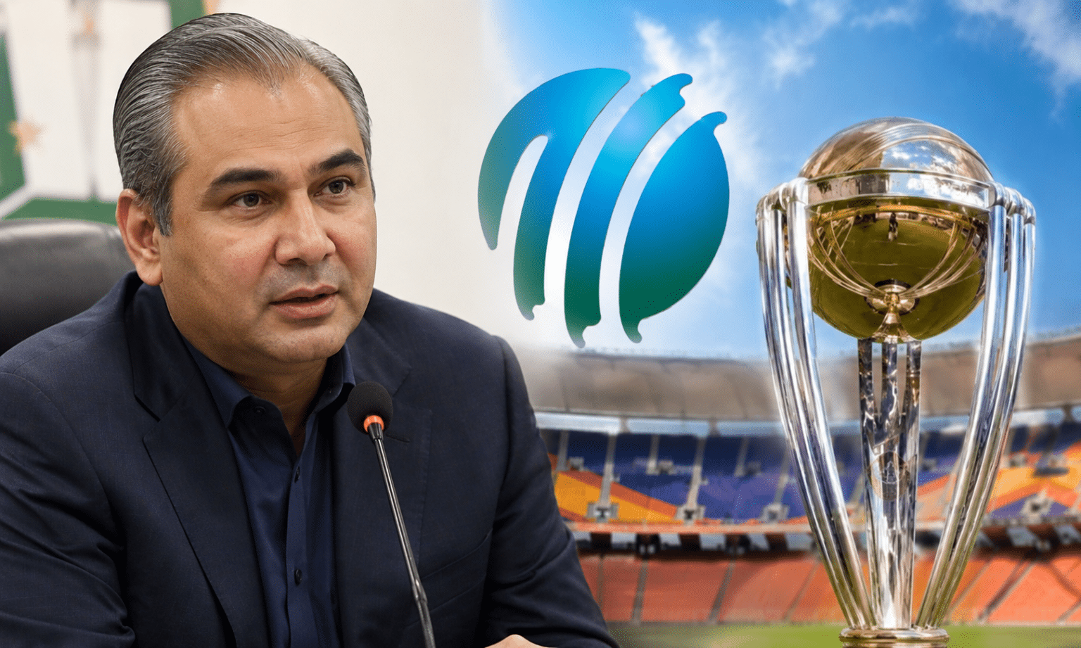 PCB Chairman Mohsin Naqvi Invited to Attend ICC Meeting in India
