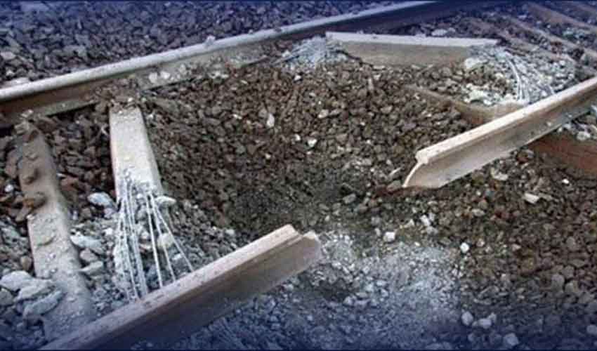 Major disaster averted in Chaman Railway track explosion