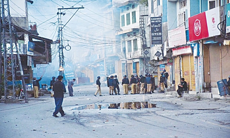 AJK Law & Order: 4 Personnel Martyred, 425 Arrested