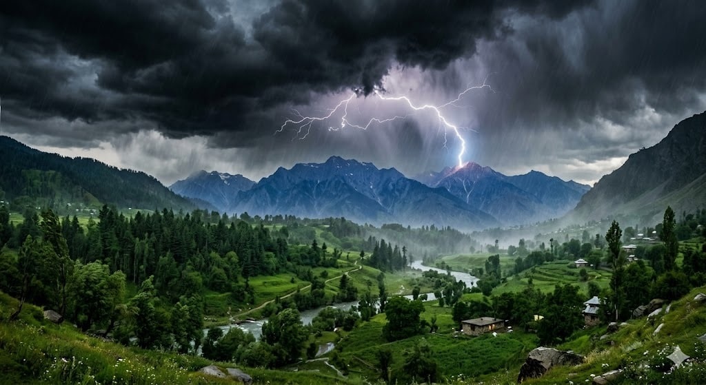 PMD Forecasts Countrywide Rain-Wind and Thunderstorms