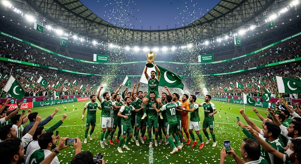 Pakistan Won Four-Nations Football Tournament