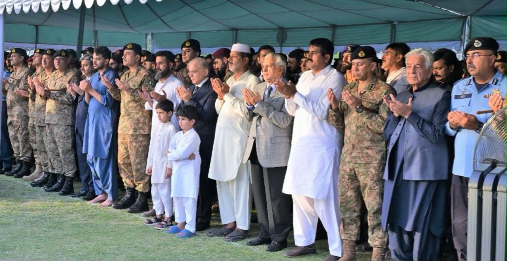 Funeral Prayers of Helicopter Crash Martyrs Offered