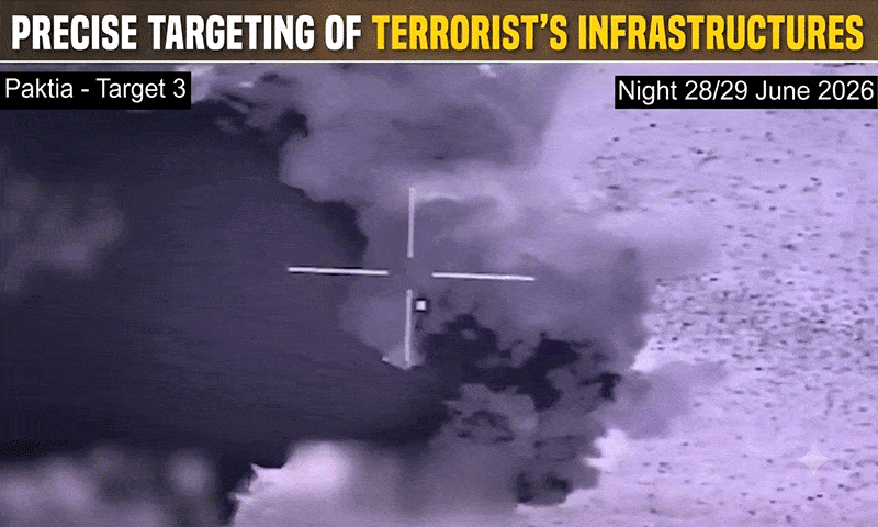 Pakistan Releases Footage of Strikes on Khawarij Hideouts in Afghanistan