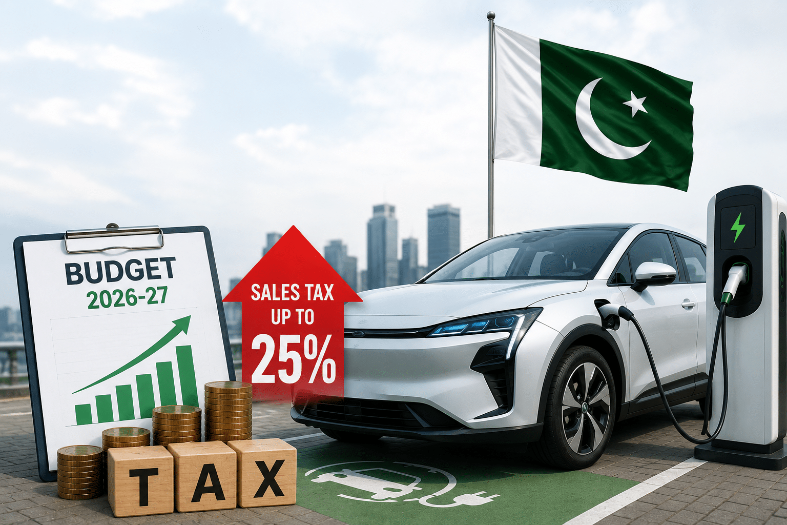Pakistan Likely to Raise Sales Tax on Electric Vehicles to 25% in Budget