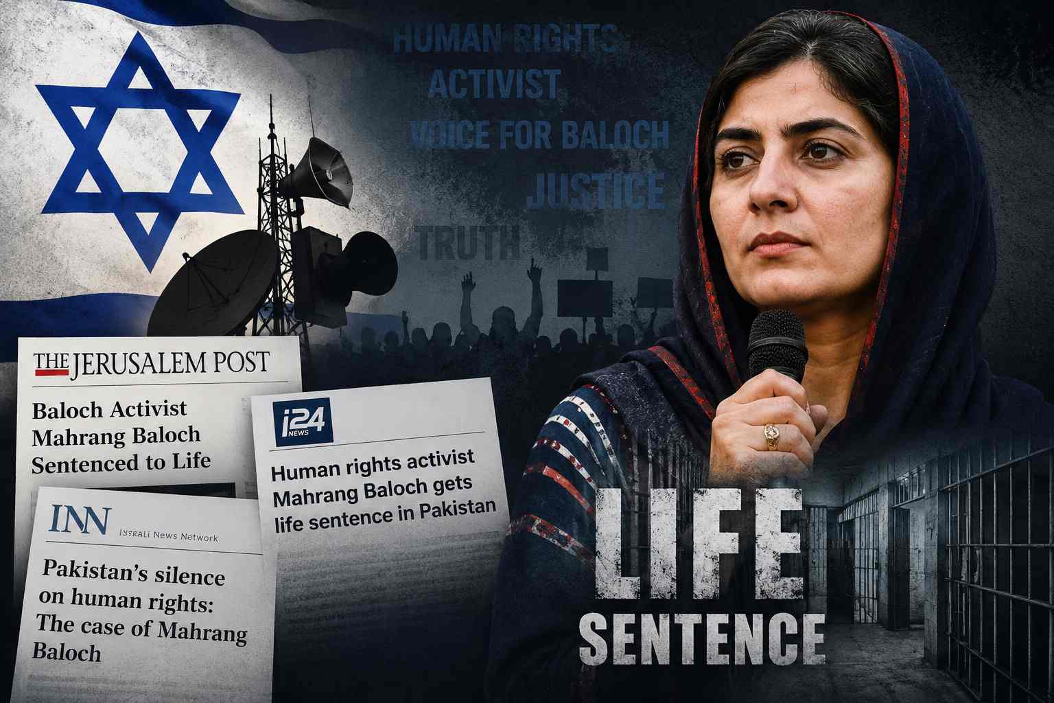 Israel Comes Out in Support of Mahrang Langove