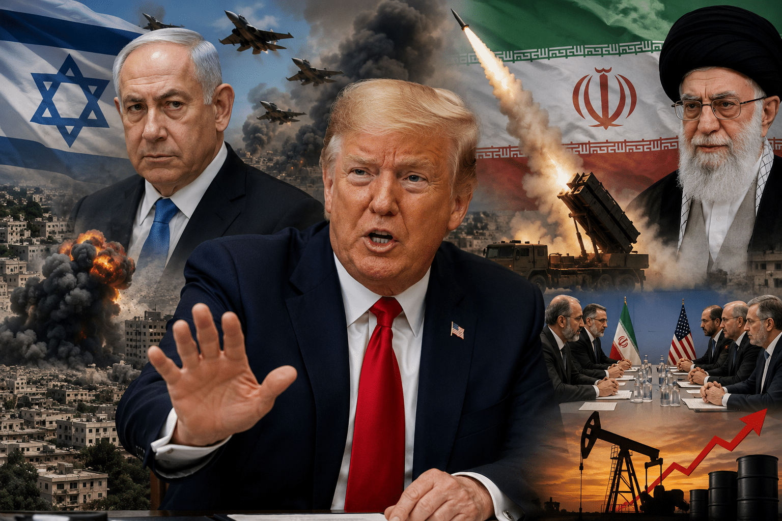 “I Make the Decisions, Not Netanyahu”, Trump Says Talks With Tehran on Track
