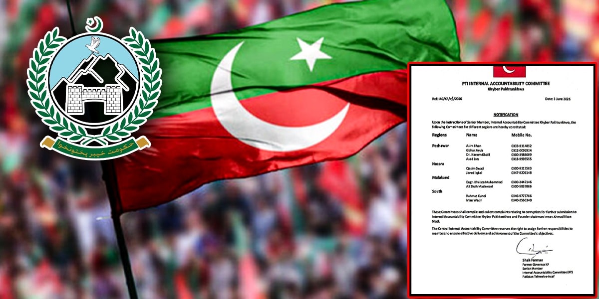 PTI Forms Accountability Committees to Curb Corruption in KP