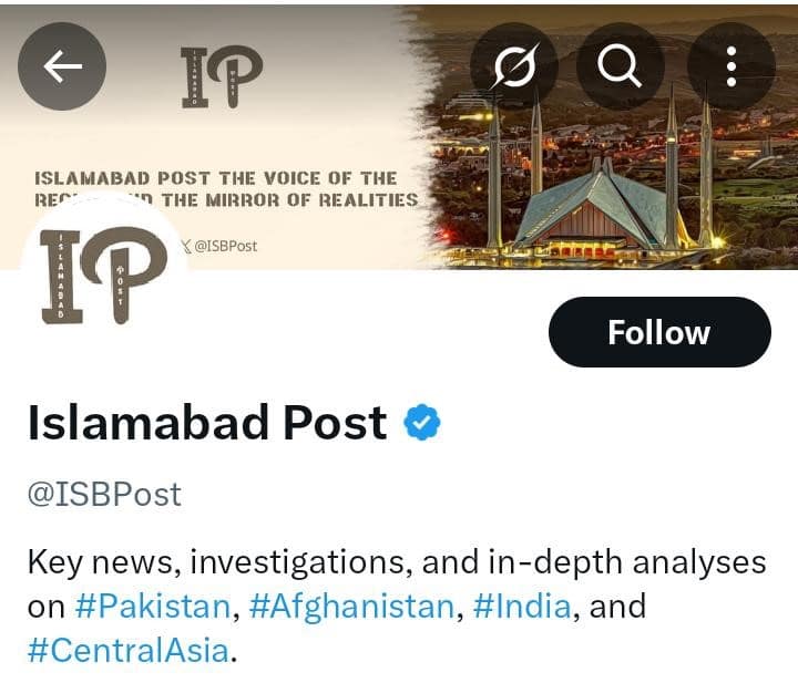 Fake Twitter Account Linked to Indian Intelligence Agency ‘RAW’ Islamabad Post Permanently Suspended
