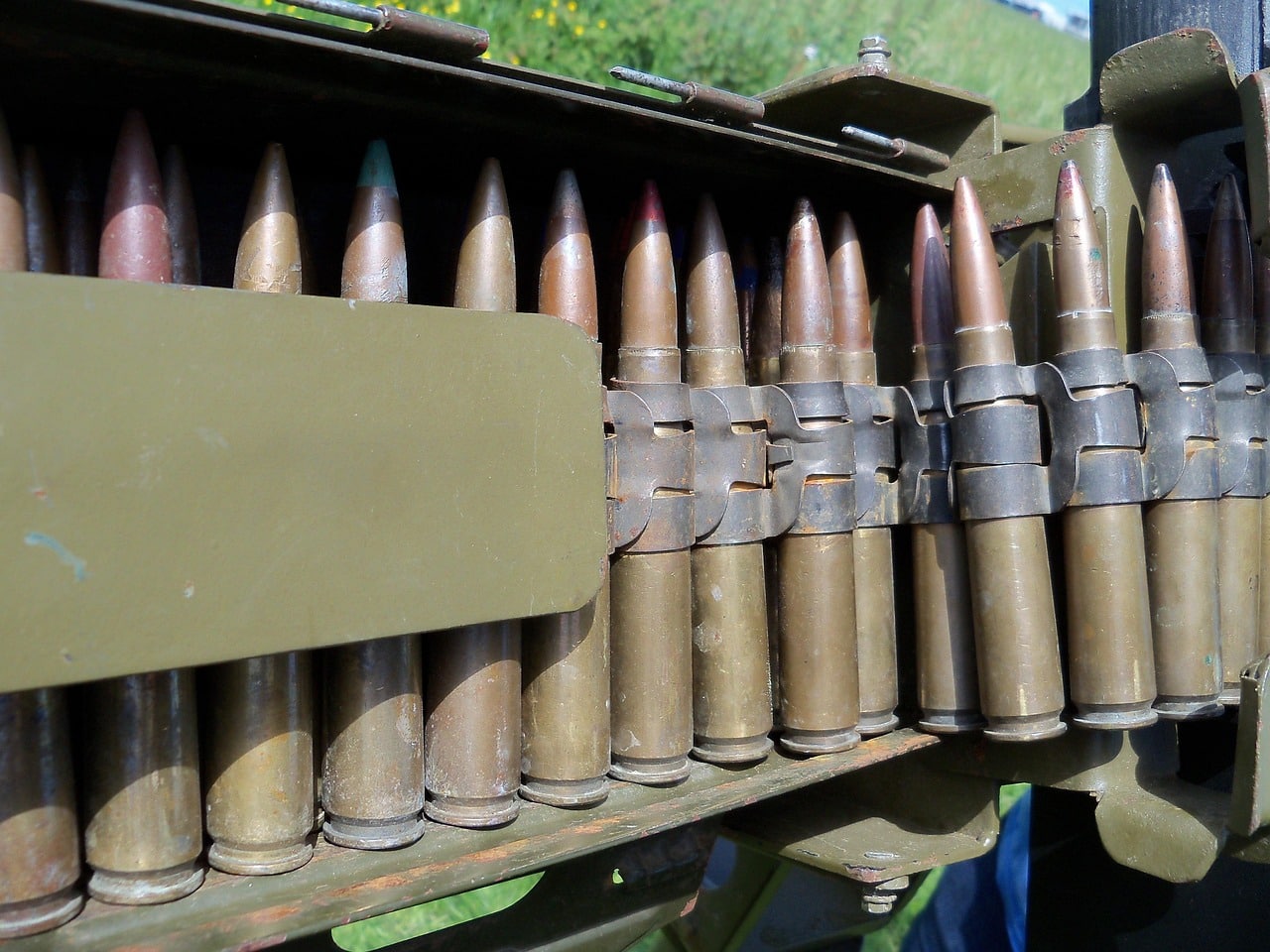 cartridges anti-aircraft, second war, landing normandy