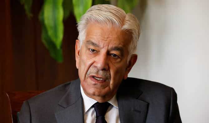 Violent Protesters in Azad Kashmir Do Not Want Democracy to Prevail: Khawaja Asif