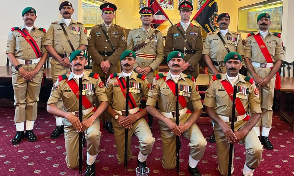 Pakistan Army Tops Pace Sticking Competition in UK