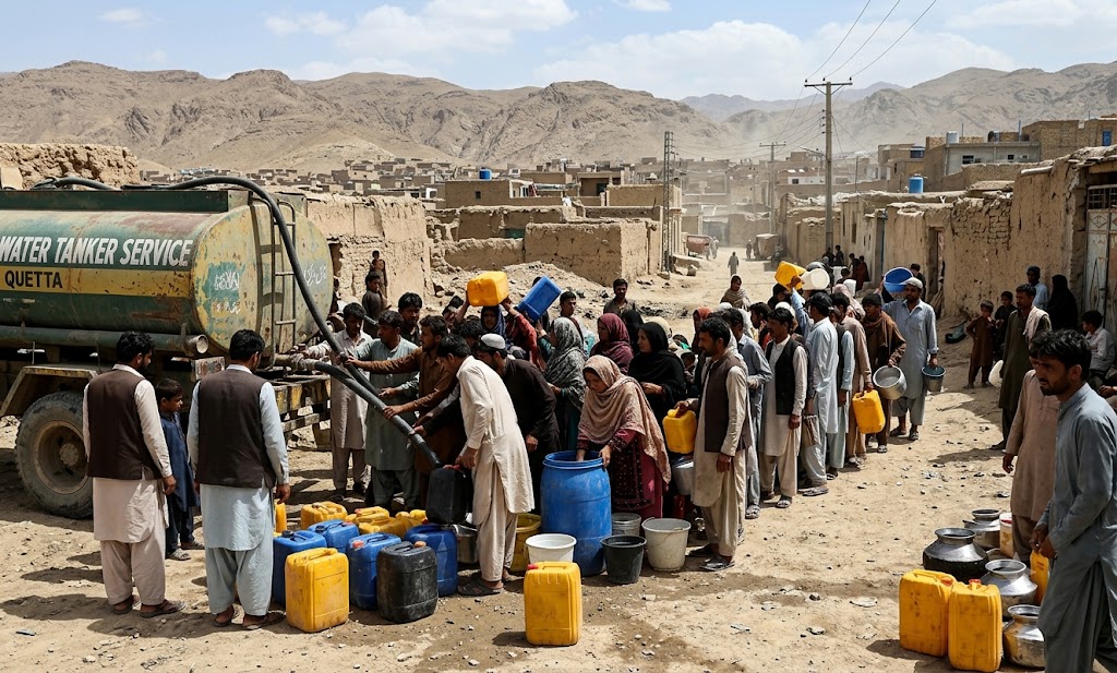 Quetta Faces Worst Water Crisis as Groundwater Plunges