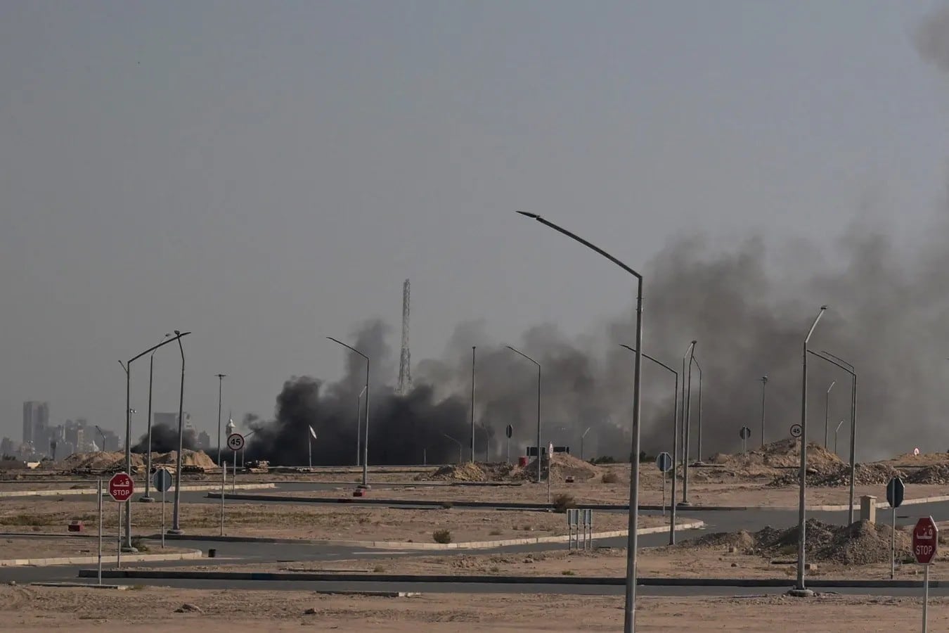 Iran claims drone strikes on two US military bases in Kuwait in response to American attacks