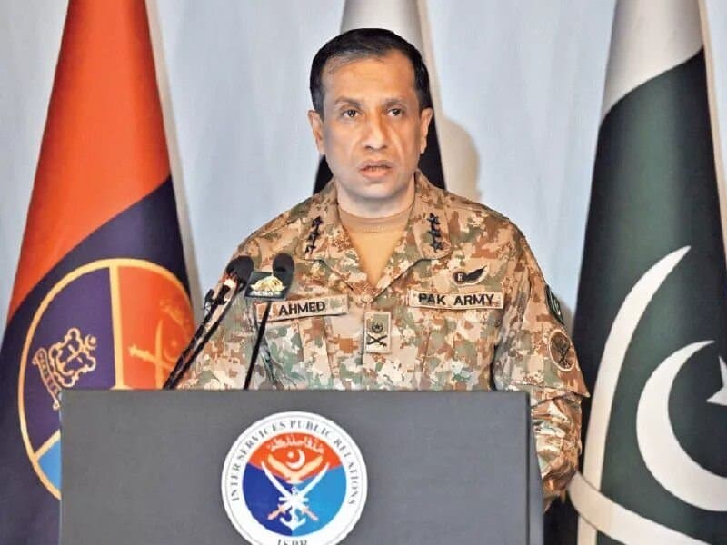 54 Terrorists Killed, 42 Security Personnel Martyred in Ziarat Attacks: DG ISPR