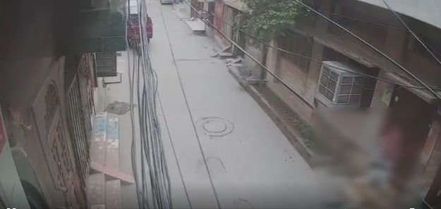 Suspect Arrested Injured After Harassment Incident