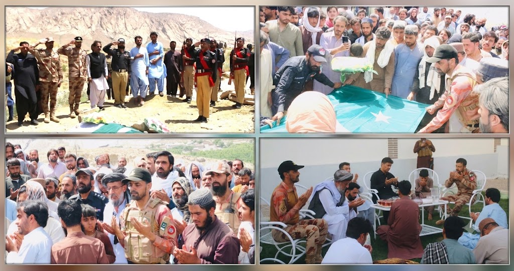   FC Commander Visits Ziarat Martyrs' Families