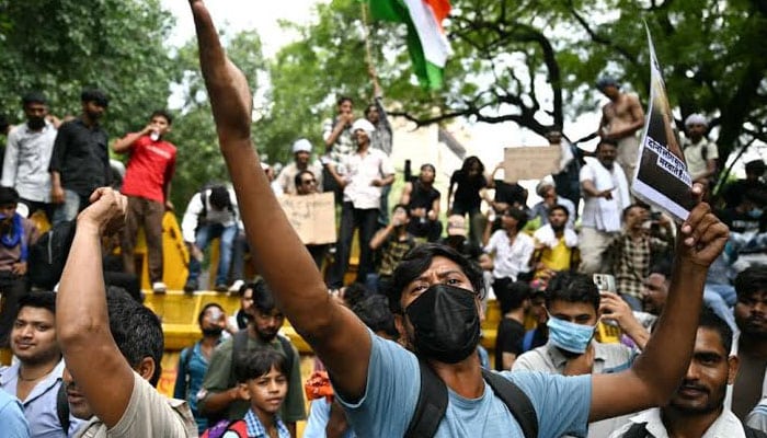 Exam paper leak protests spread across India, youth demand Education Minister's resignation