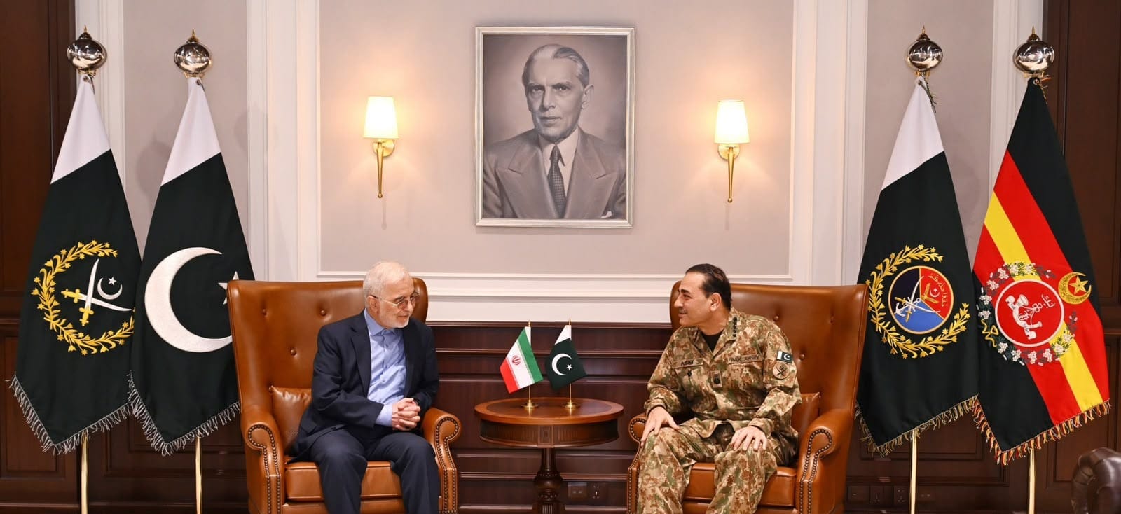 Iranian Interior Minister Meets Army Chief Asim Munir