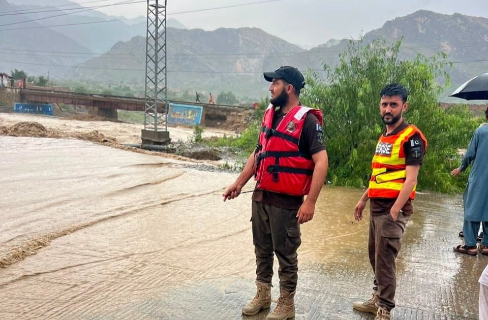 Vehicle Carrying Afghan Families Swept Away by Flash Flood in Khyber
