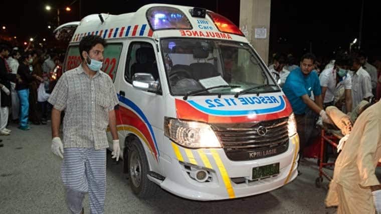 Five Killed and 25 Injured in Bus Collision Near Narang Mandi