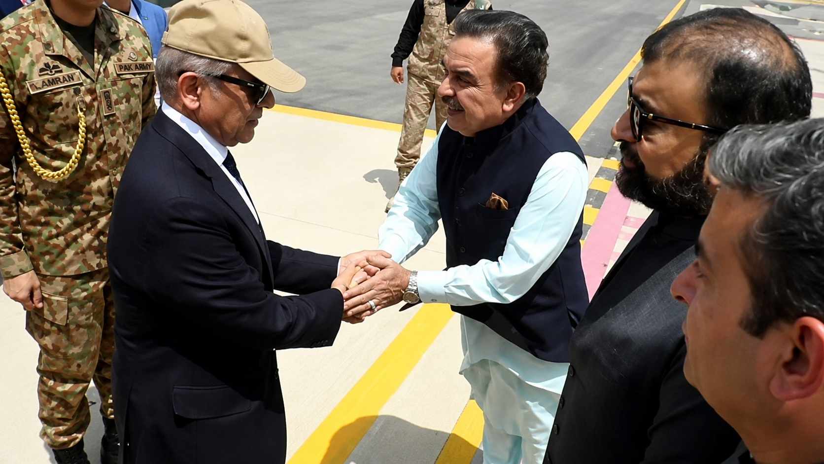 PM Shehbaz Arrives Quetta to Review Security