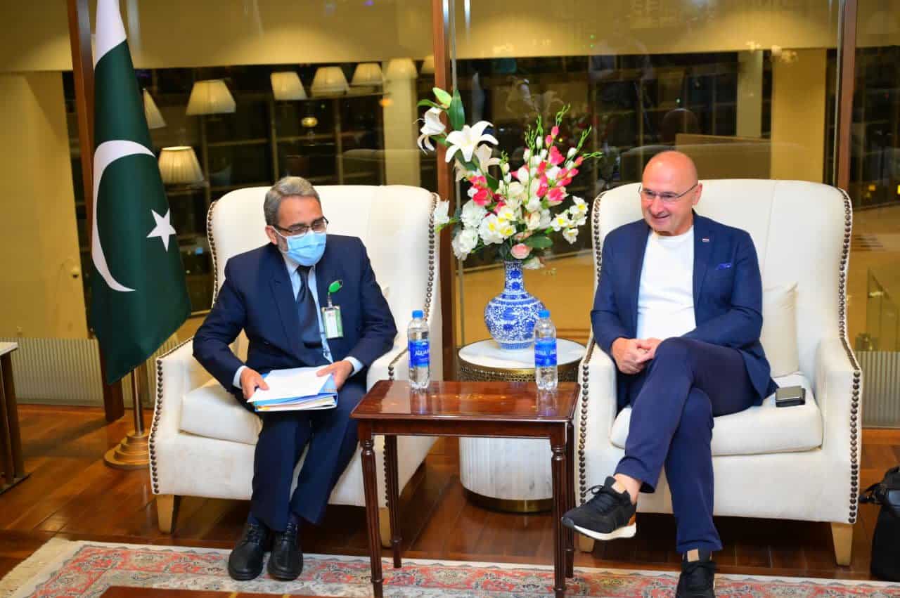 Croatian Foreign Minister Arrives in Pakistan for Official Visit