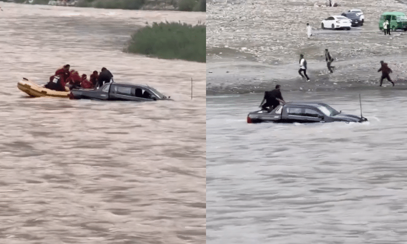 TikTok Stunt Ends in River Plunge, Five Rescued