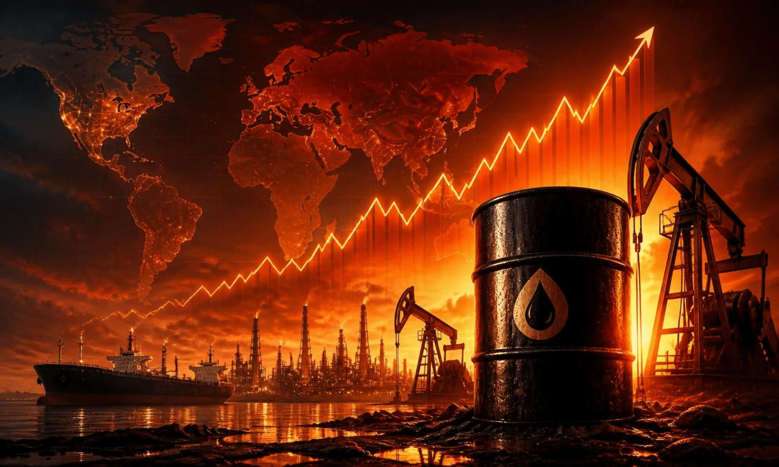 Oil Prices Hit Multi-Month Highs on US-Iran Tensions, Supply Fears