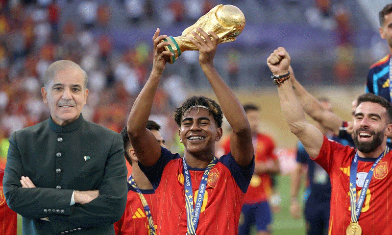 Spain Won FIFA World Cup on Skill, Discipline and Unity, Says Shehbaz