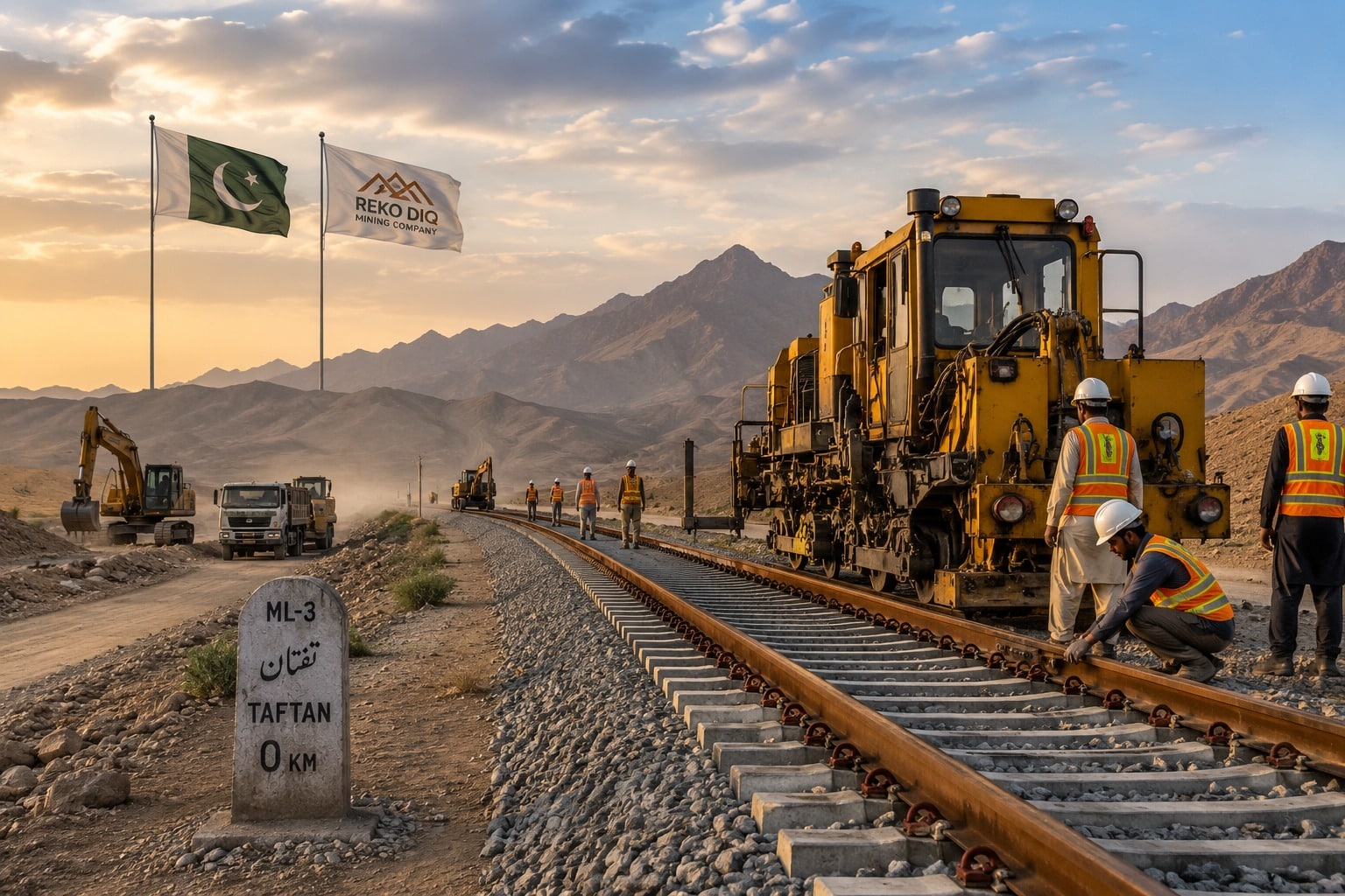 Pakistan to Begin Work on Reko Diq-Linked Rohri-Taftan Railway This Year