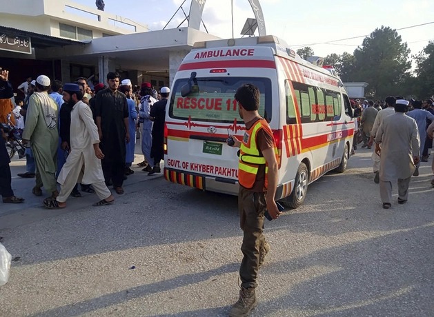 Ambulance carrying body attacked in Balochistan, two injured as gunmen open fire
