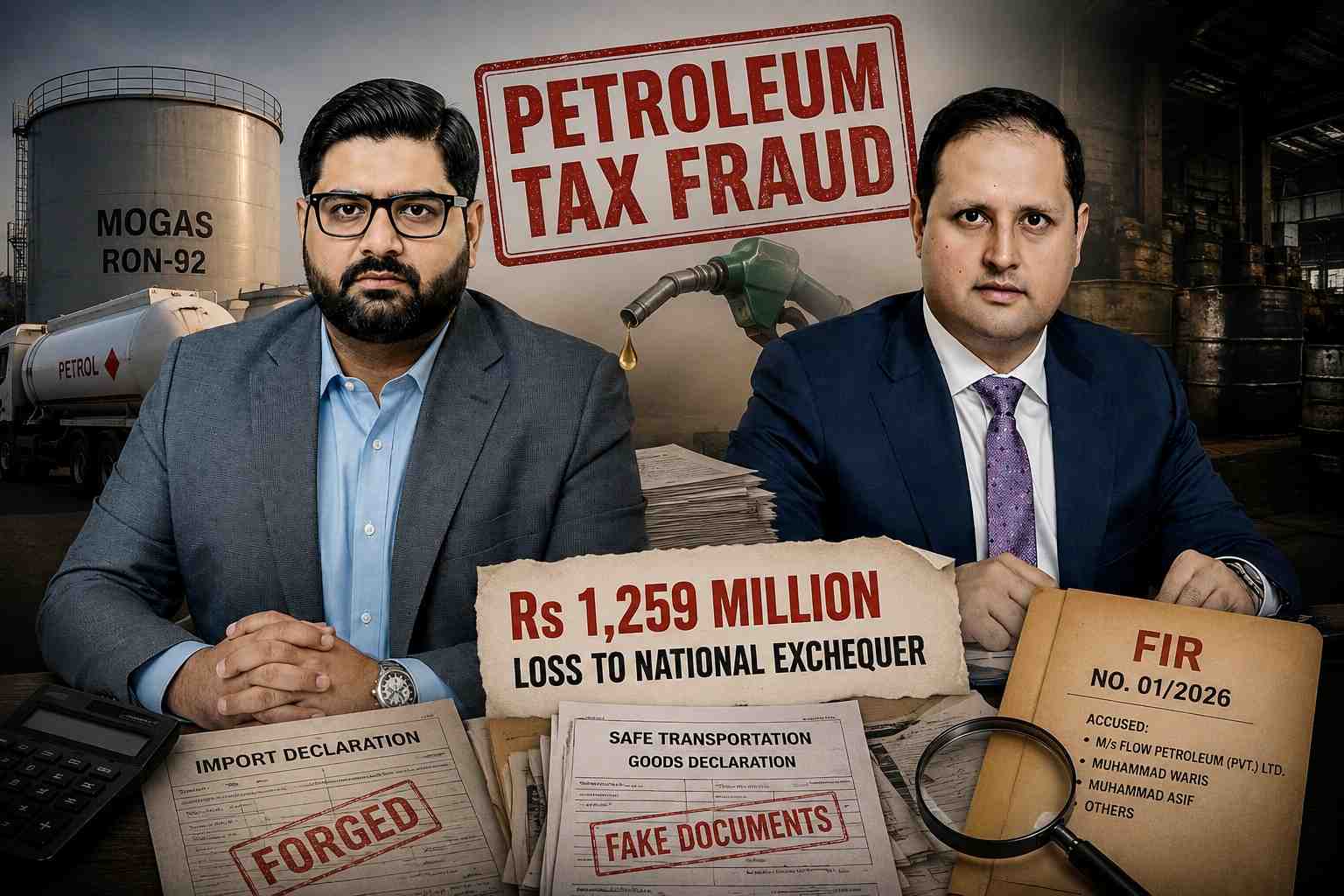 Pakistan Customs Uncovers Rs 1259 Million Petroleum Tax Scam