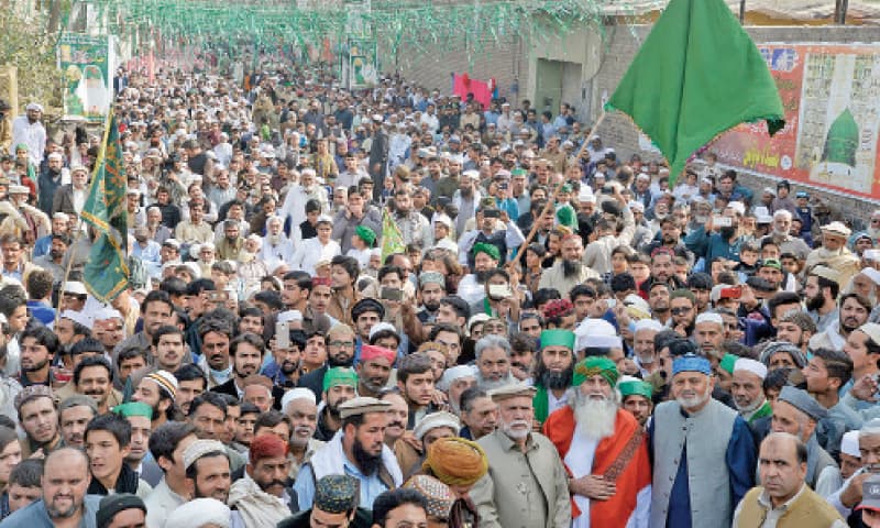 Milad Processions Held Peacefully Across Balochistan