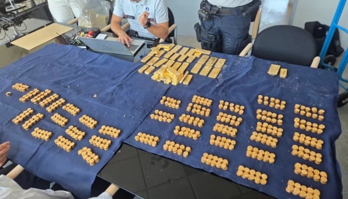 Workers Discover Gold Inside  Sewer Line
