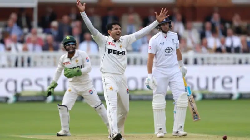 Pakistan vs England test match at lords: Early Dominance by Green Shirts