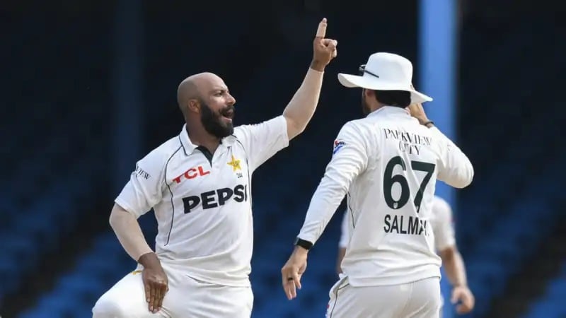 Pakistan set a target of 75 runs against West Indies