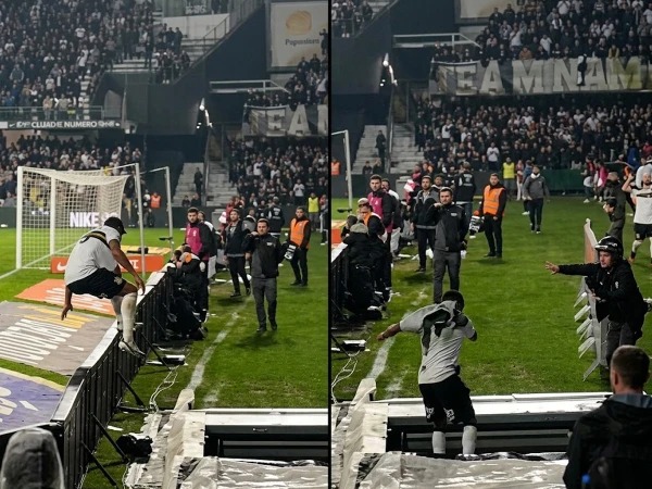 Player Injured Falling Into Tunnel While Celebrating