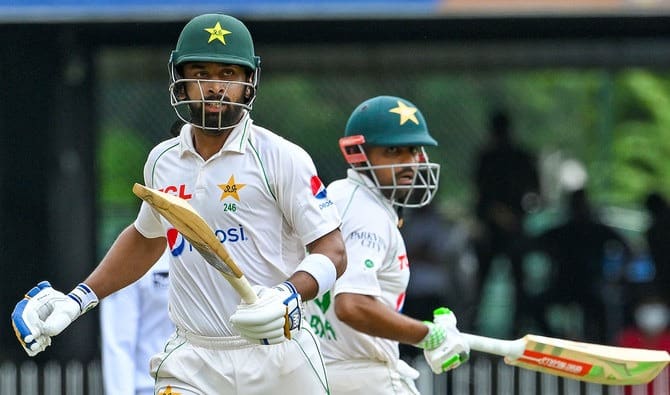 Abdullah Shafique Scores Century in Port of Spain